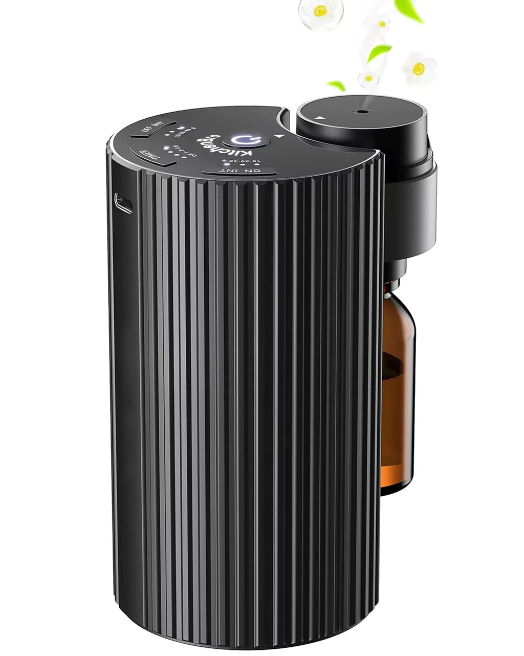 Smart Nebulizing Oil Diffuser: Portable & Rechargeable